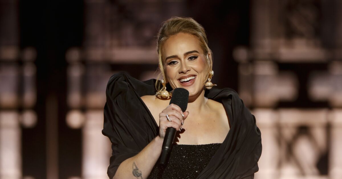 Adele fires back at rude concertgoers throwing things onstage with an f-bomb
