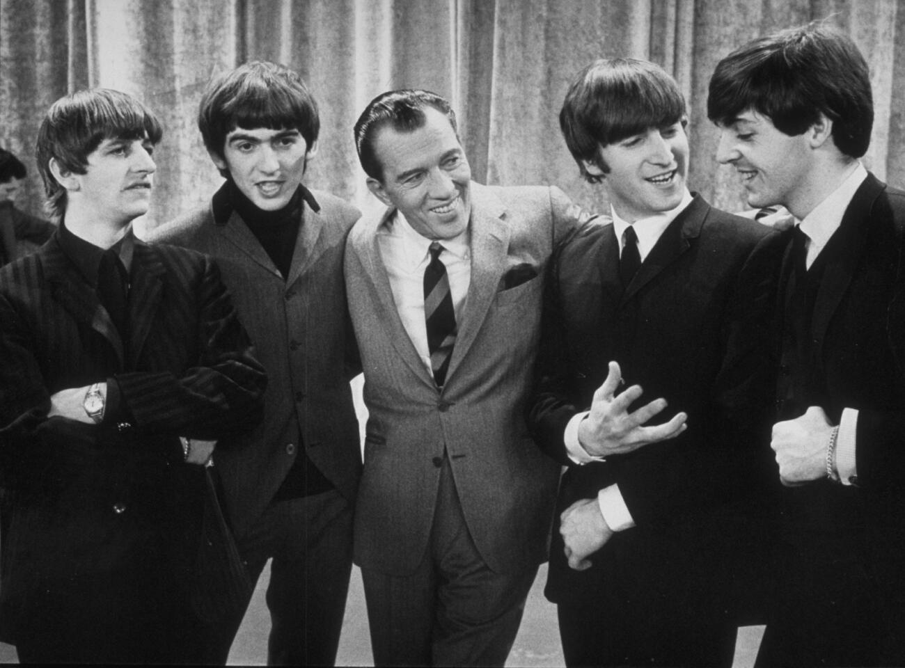 The Beatles' first appearance on the 'Ed Sullivan Show'