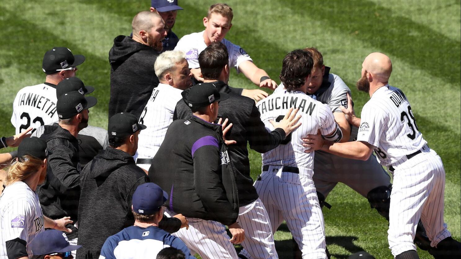 Andy Green and Manny Machado get ejected from Rockies game - Gaslamp Ball