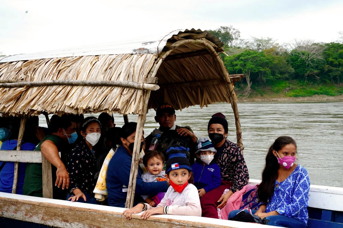 The Usumachinta River has become a major people-smuggling corridor. 