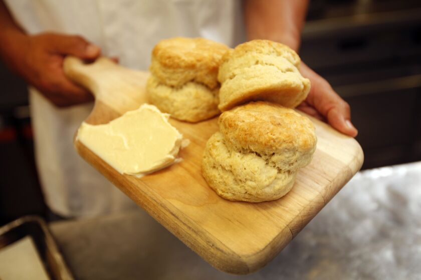 One of our top 10 recipes of the year. Recipe: Buttermilk biscuits and burnt orange honey butter