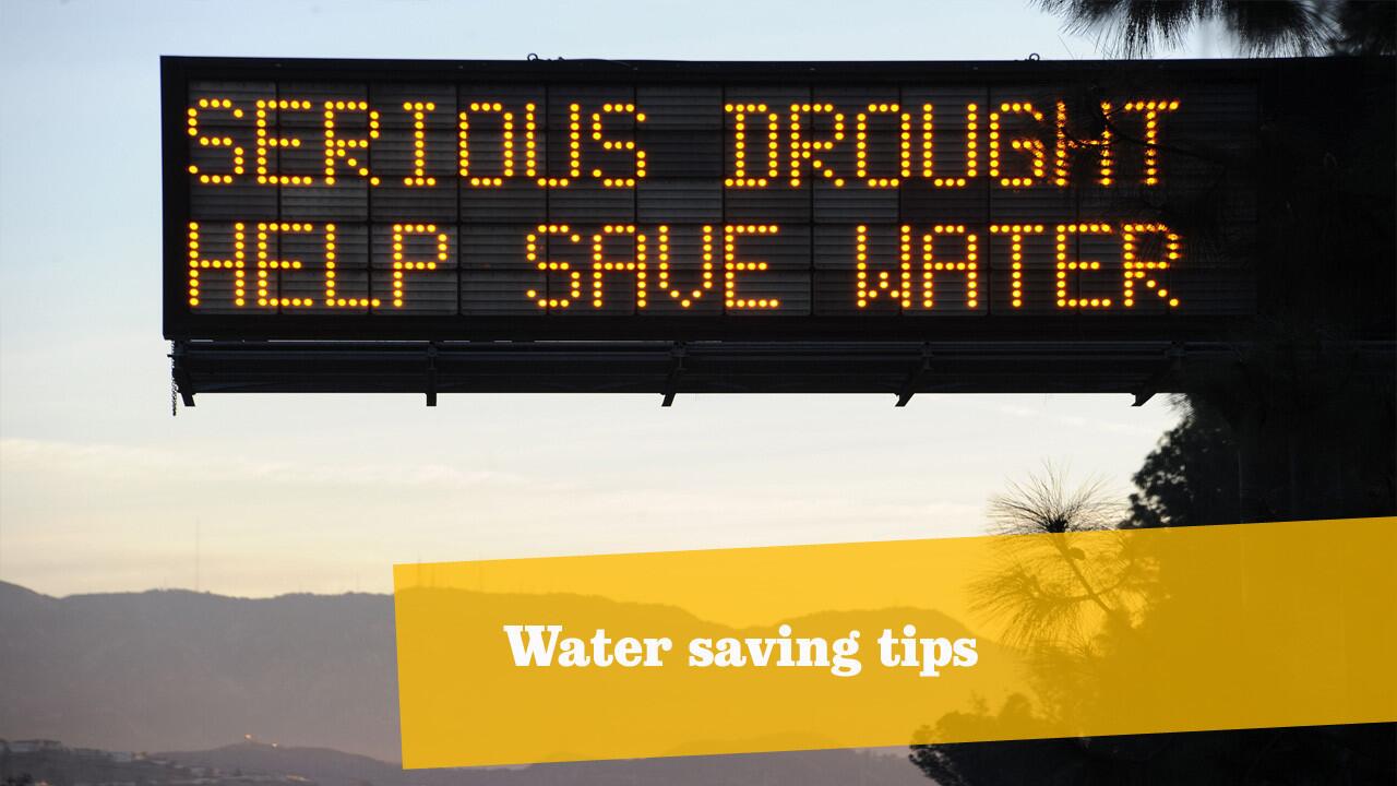 Water conservation expert Tracy Quinn of the Natural Resources Defense Council said that making just a few small changes to our daily habits can result in big water savings.