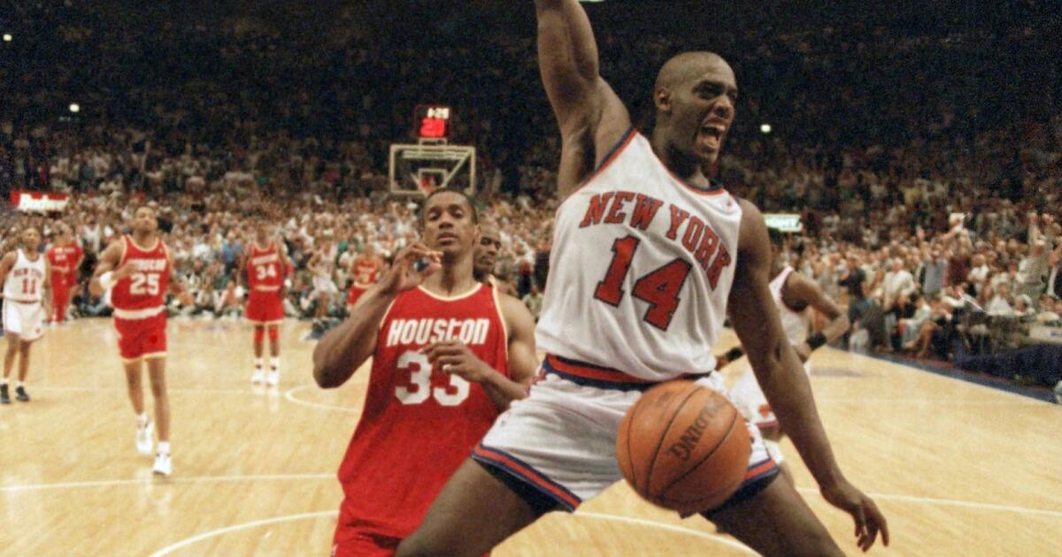 Anthony Mason, Bruising Knicks Forward in the '90s, Dies at 48 - The New  York Times