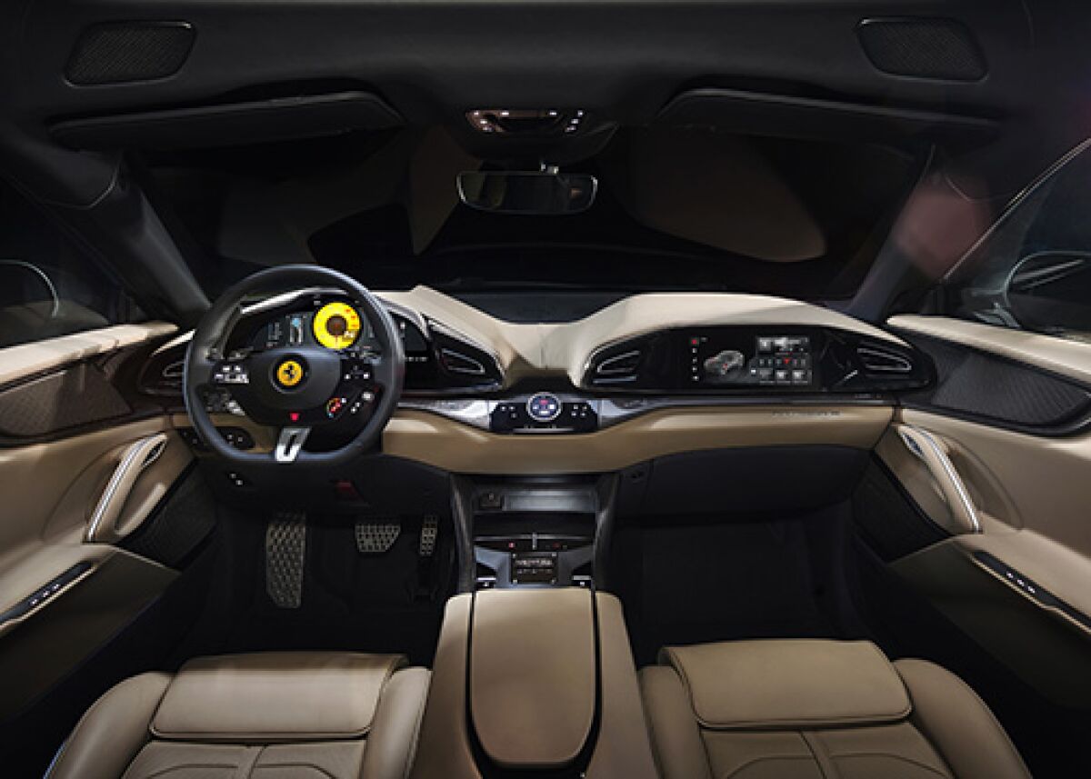 Desde el punto de vista de la tecnología, el Purosangue incorpora lo mejor de Ferrari 
