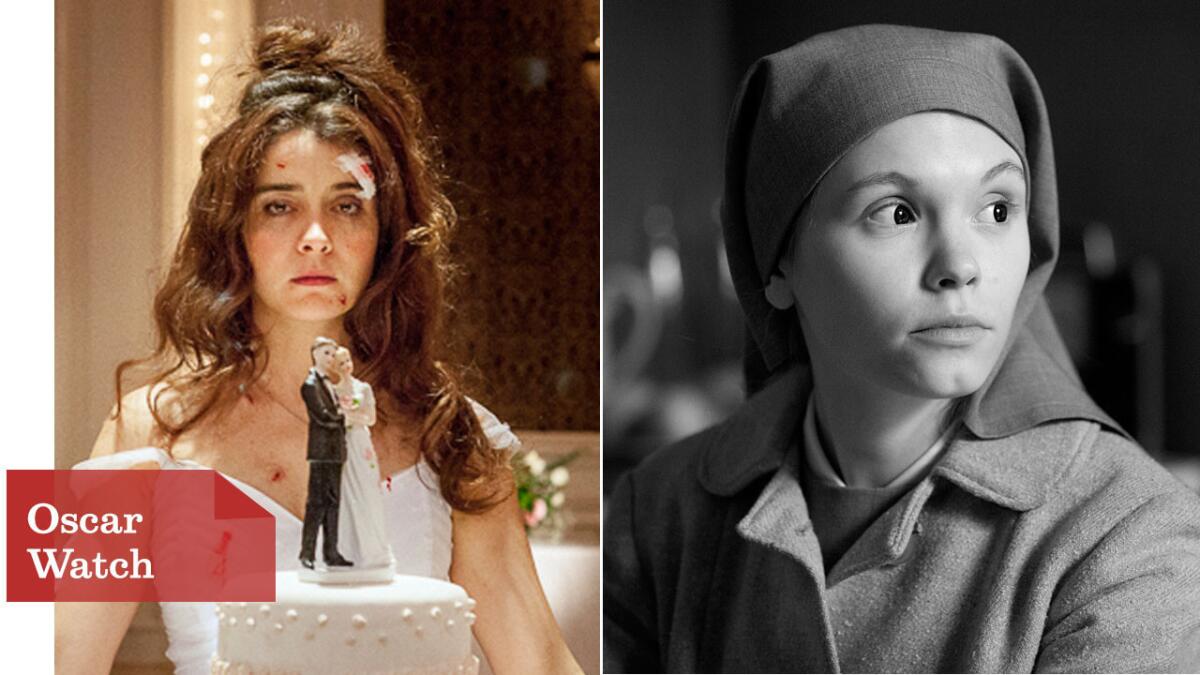 A strong group of foreign language nominees includes "Wild Tales," left, and "Ida."