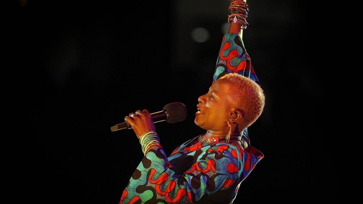 Grammy winner Angélique Kidjo returns to downtown L.A. for a show at the Ace Hotel.