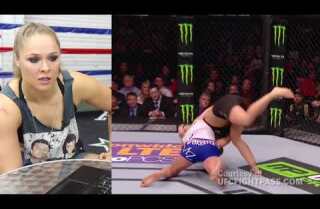 Ronda Rousey Vs Cat Zingano Los Angeles Times