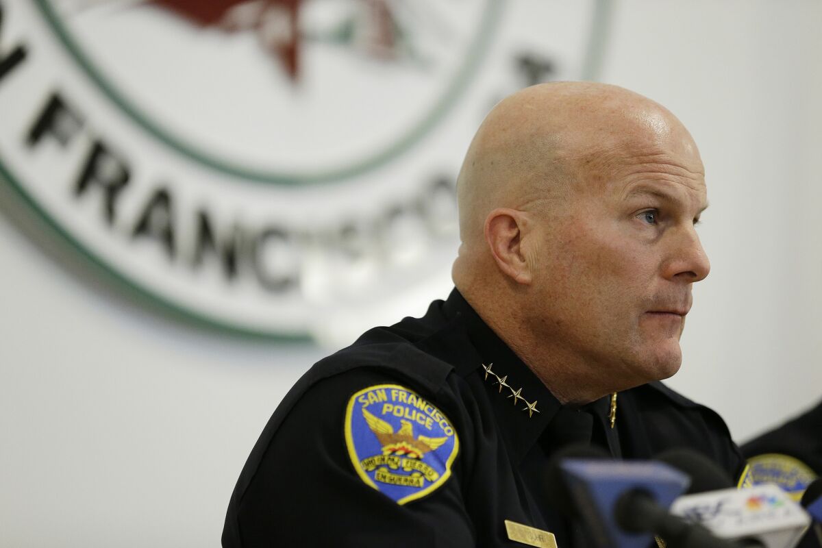 Former San Francisco Police Chief Greg Suhr, who resigned earlier this year.