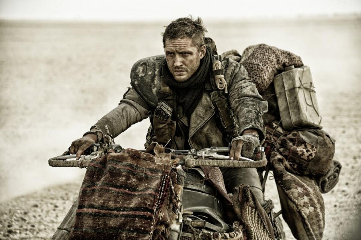 "Mad Max: Fury Road," starring Tom Hardy, won two awards at the Make-Up Artists & Hair Stylist Guild Awards.