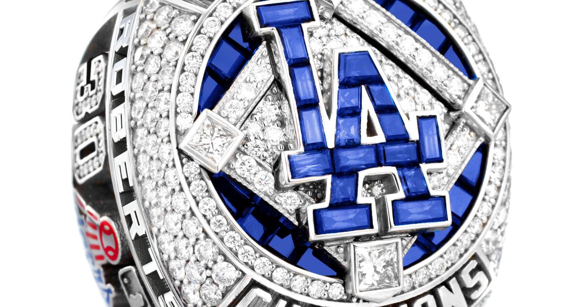 2020 Los Angeles Dodgers world series championship ring – Best