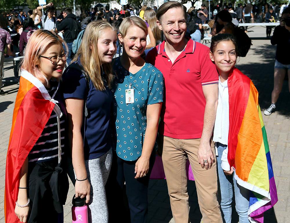 Photo Gallery: CVHS choir performs at school's Ally Week event