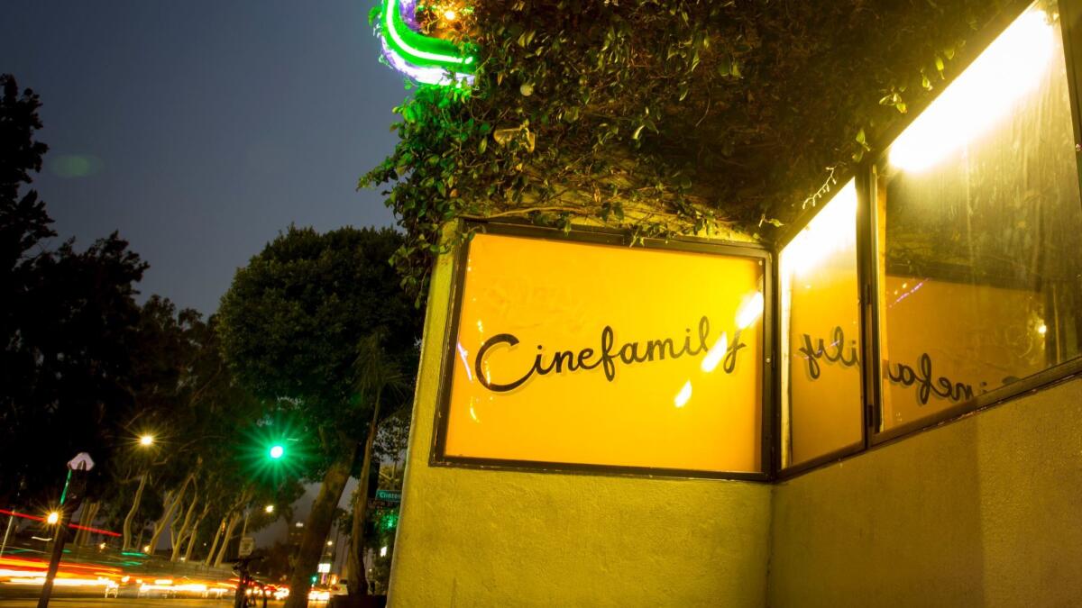 The Silent Movie Theatre “will be closed and renovated by the landlord,” according to a statement from the Cinefamily board.