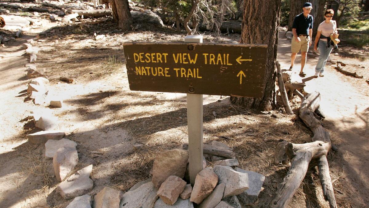 Take your pick of First Day Hikes on Monday in California state parks. You can take an easy guided hike at Mt. San Jacinto State Park & Wilderness above Palm Springs.