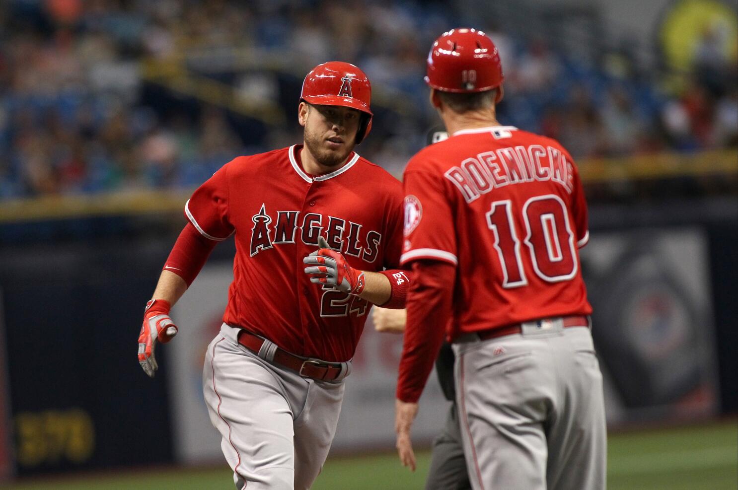 C.J. Cron powers Angels past Rays, 13-5 - Los Angeles Times