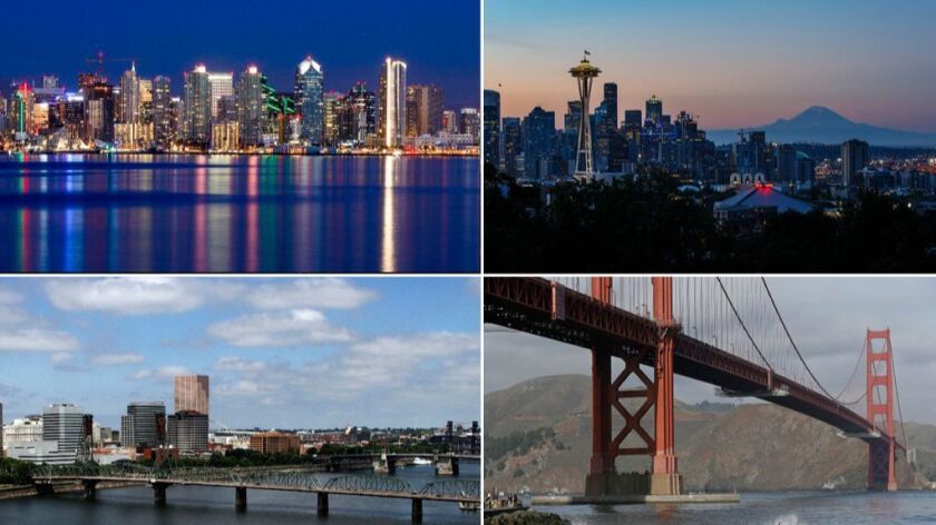 Opinion Will San Diego Progressives Copy Seattle And Portland Or San Francisco The San Diego Union Tribune