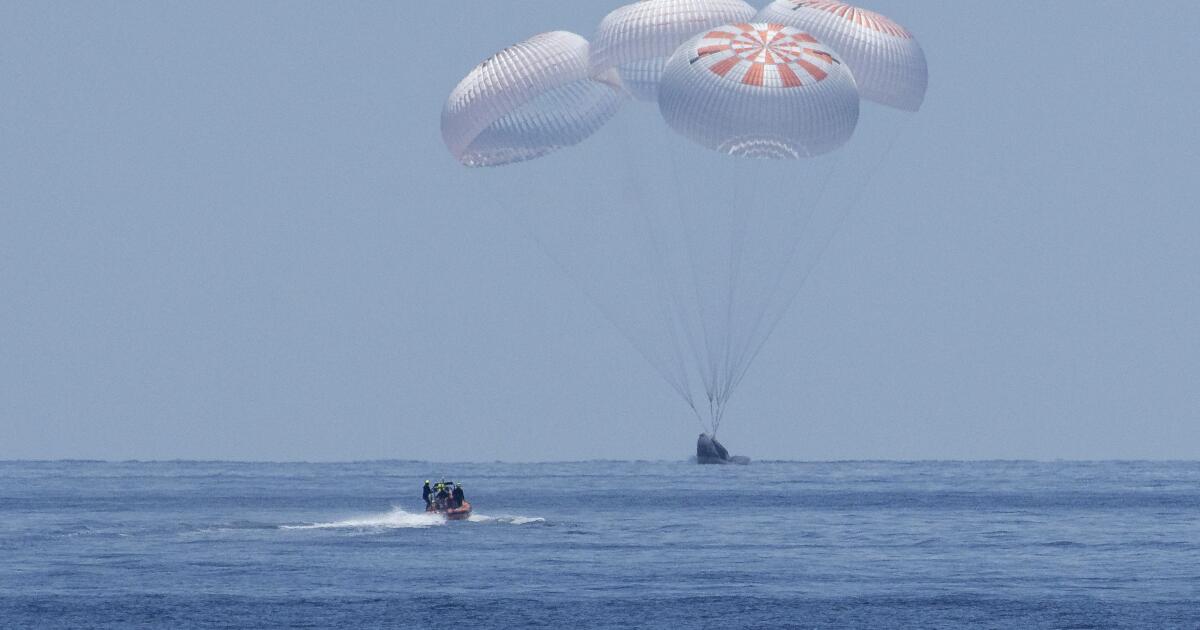 SpaceX moving Dragon recovery to California waters