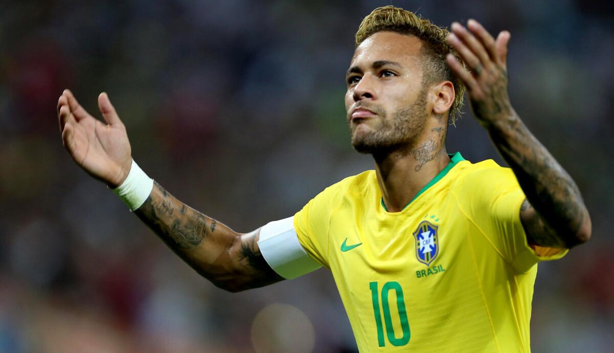 Neymar and the Brazil national team will be in action on Friday against Uruguay.