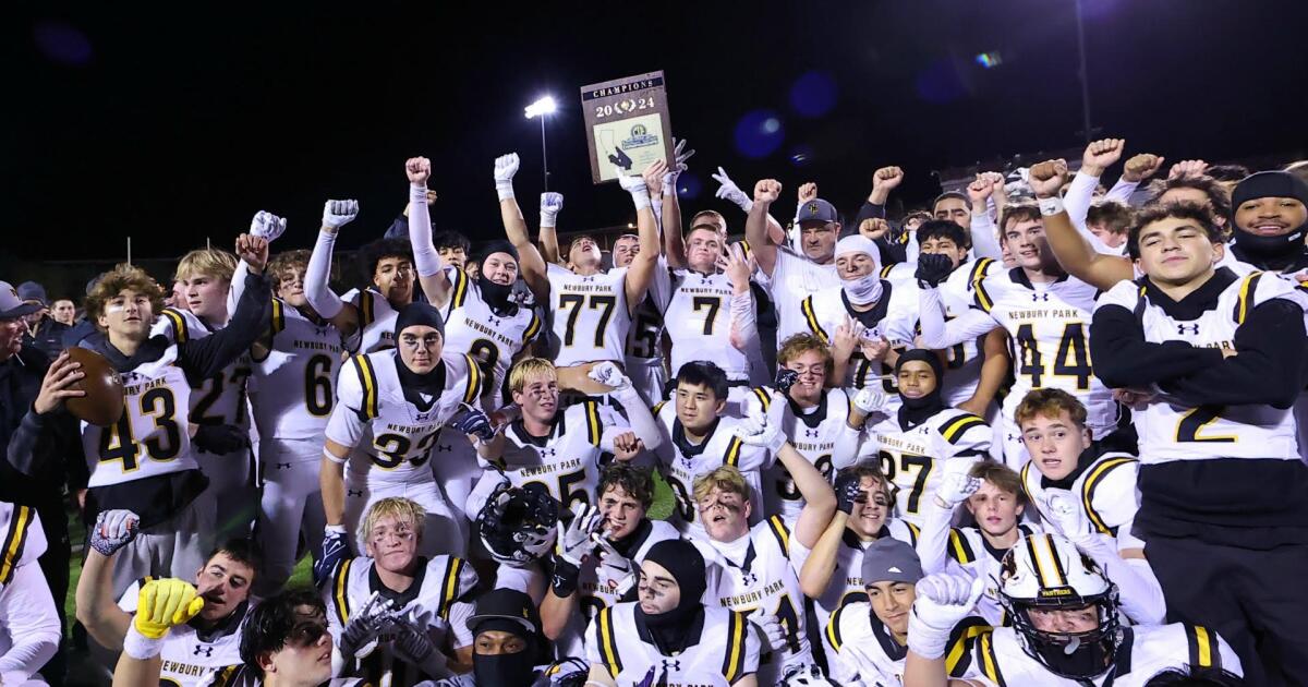 Newbury Park finishes off unbeaten season to win Division 2 title