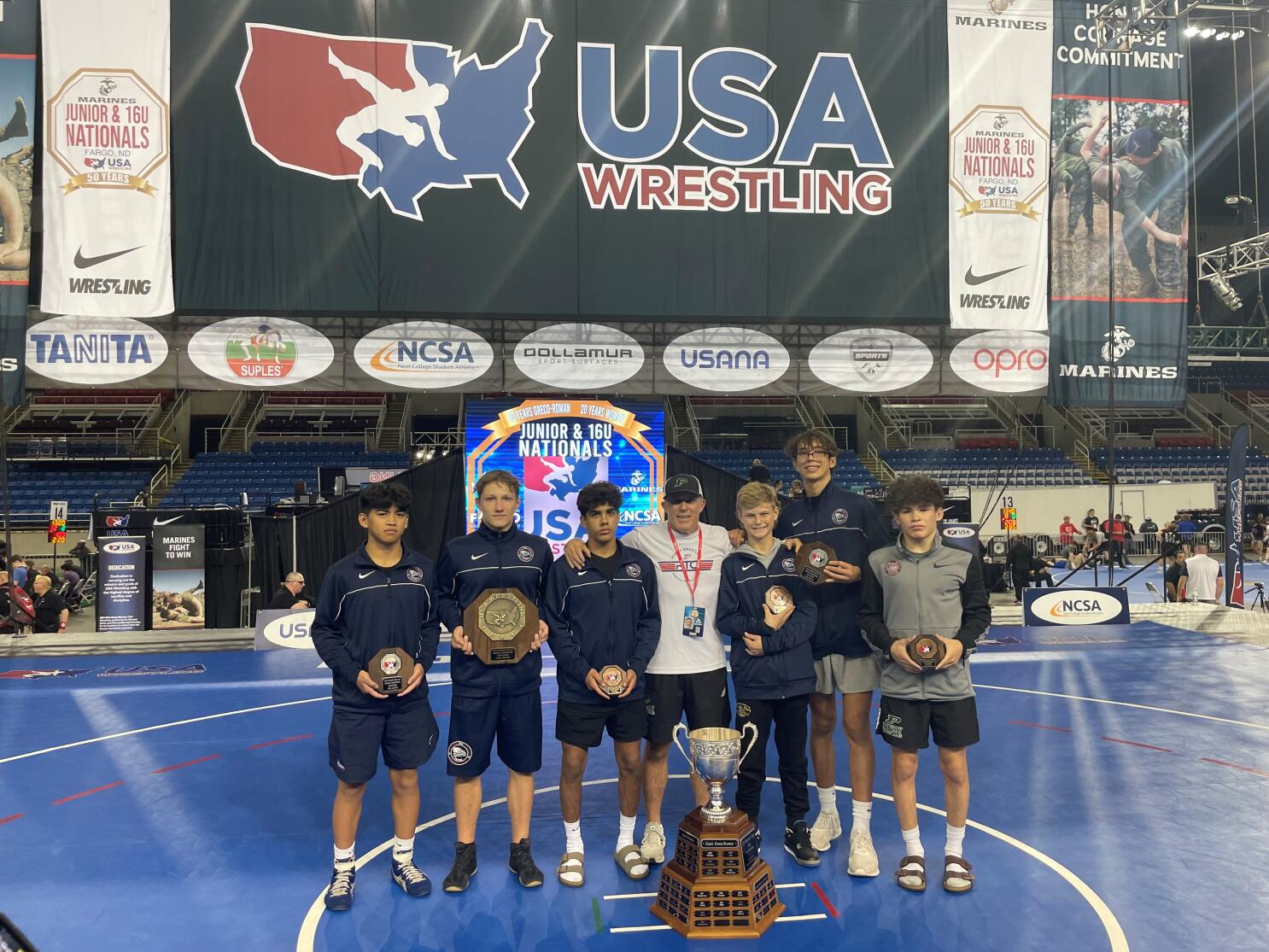 Four girls wrestlers take home medals for Team New Jersey in Fargo