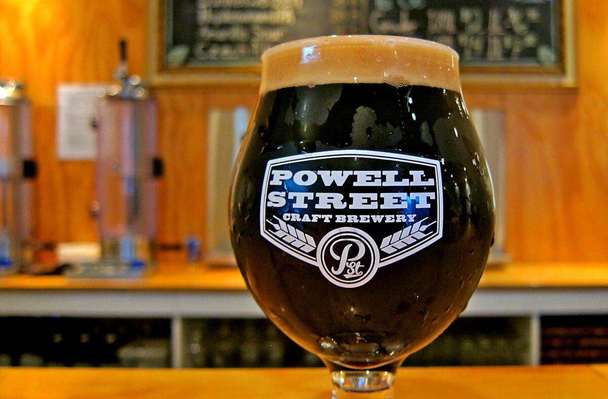 Powell Street Craft Brewery is a favorite with local beer nuts.