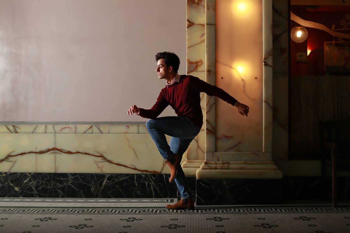 Ballet dancer Lucas Ataide