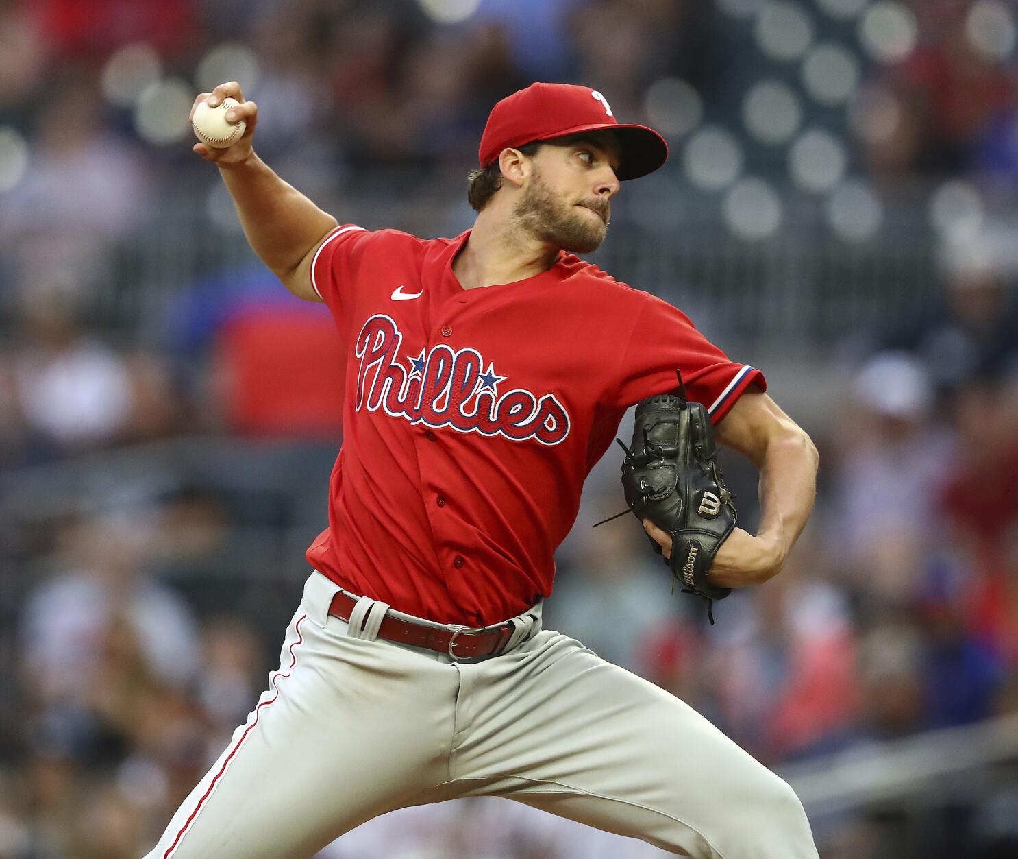 Nola pitches shutout ball into 9th, Phillies beat Braves 4-1 - The