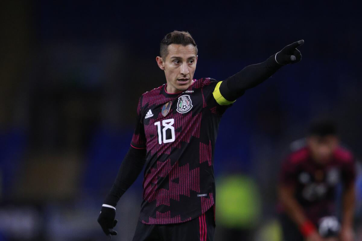 Mexico's captain Andres Guardado 