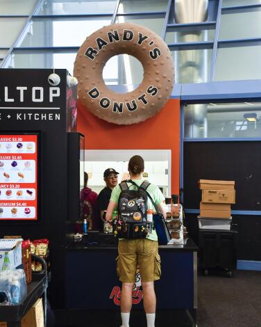 Randy's Donuts, Terminal 7, LAX.