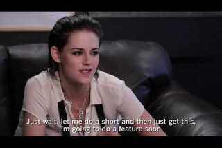 Kristen Stewart on directing 'Come Swim'