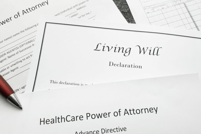 Power of Attorney, Living Will, and Healthcare Power of Attorney documents
