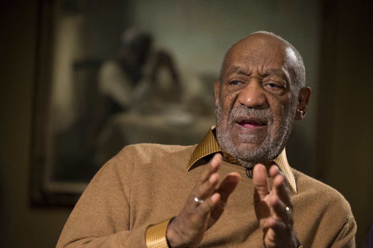 A sex scandal has engulfed comedian Bill Cosby, shown earlier this month in Washington, D.C. His "Cosby Show" character, Dr. Cliff Huxtable, was "America's dad."