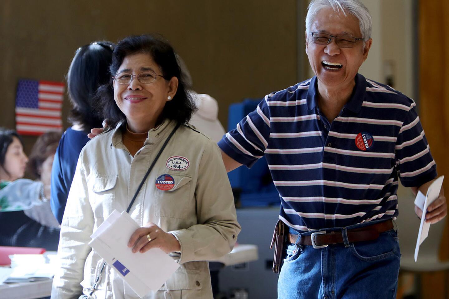 Photo Gallery: Crowds come out to vote in Glendale