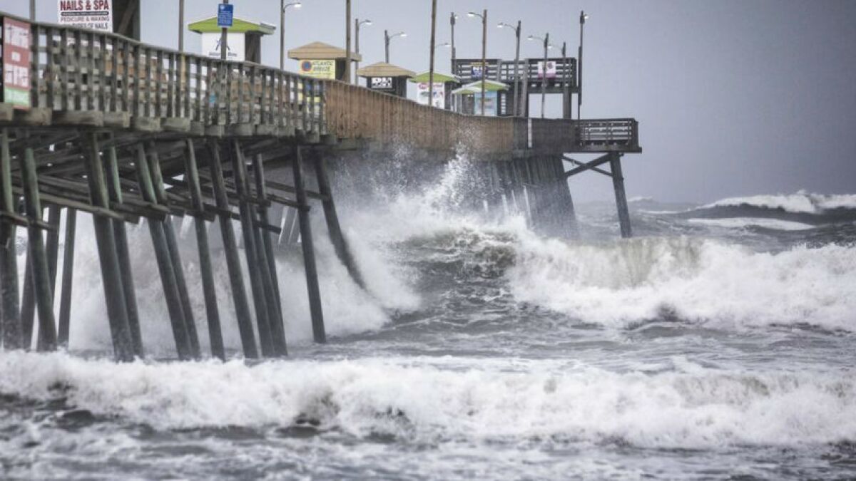 Hurricane Dorian Makes Landfall In North Carolina S Outer Banks