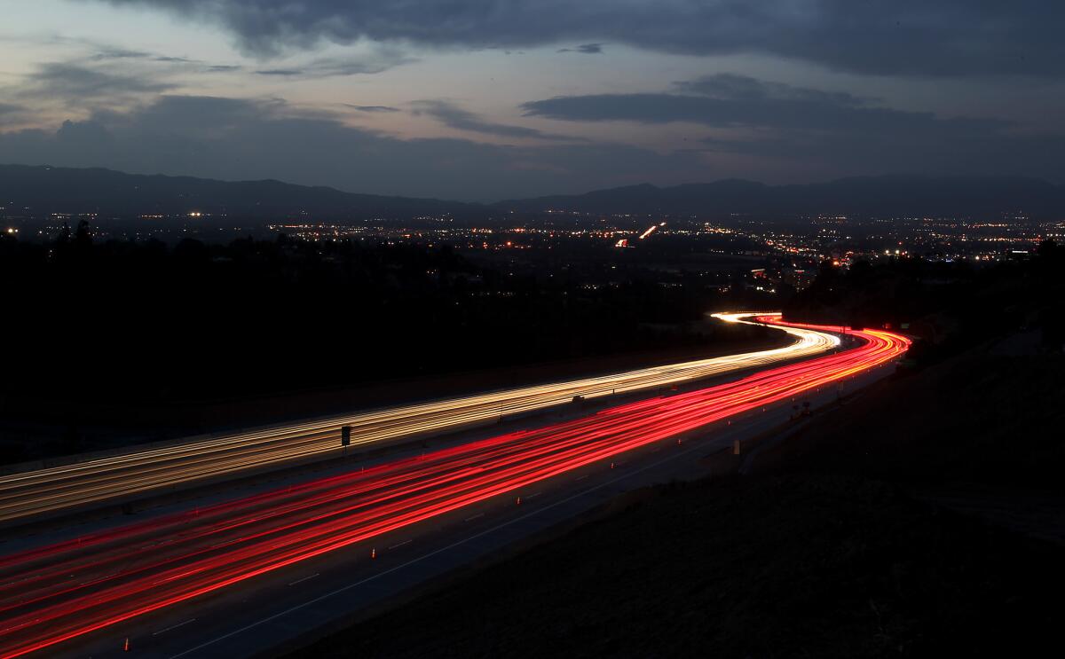 The stretch of the 405 freeway that connects the Westside to the San Fernando Valley.