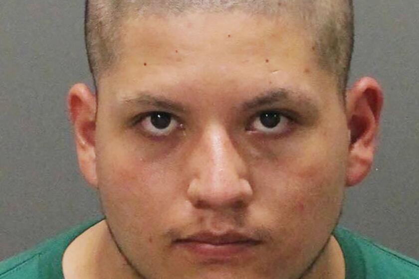 Booking photo of Joseph Jimenez, who is a suspect in the murder of Rylee Goodrich, 18, and attempted murder of Anthony Barajas, 19, at a movie theater in Corona.