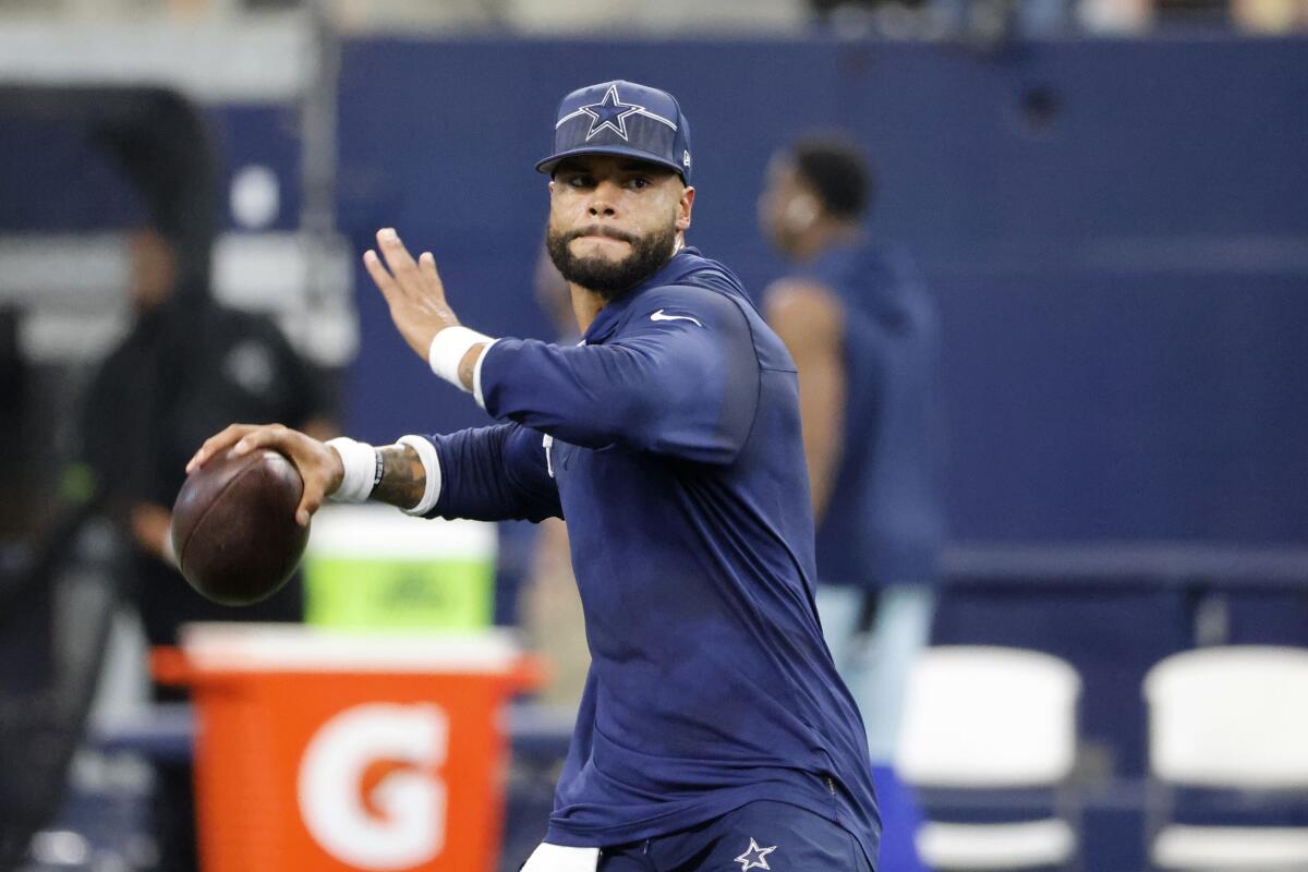 Dak Prescott and the Dallas Cowboys are ready to try again in