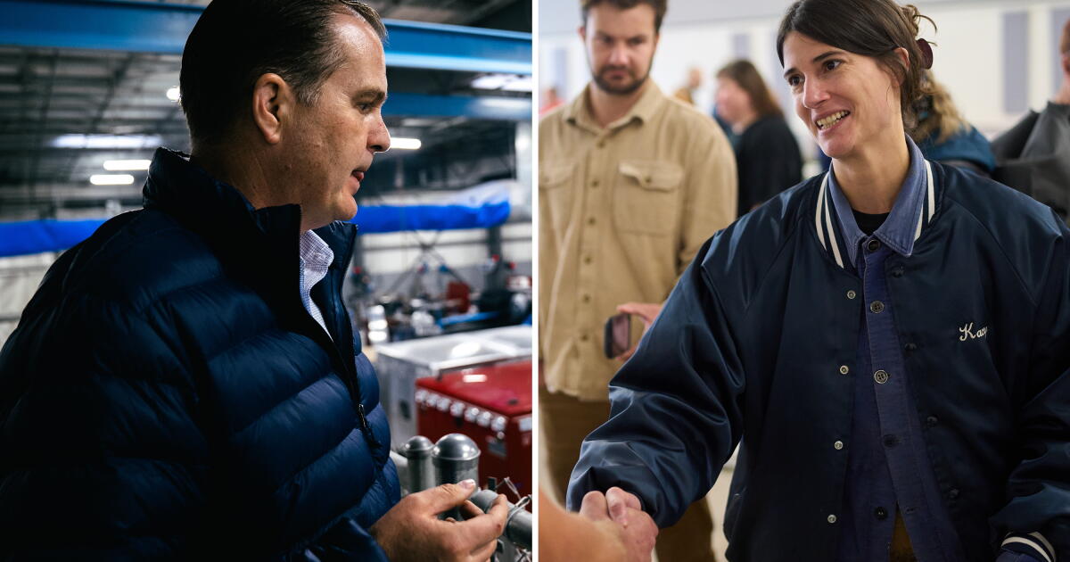 In one of the West's few swing races, a Democrat tries to keep a Trump district