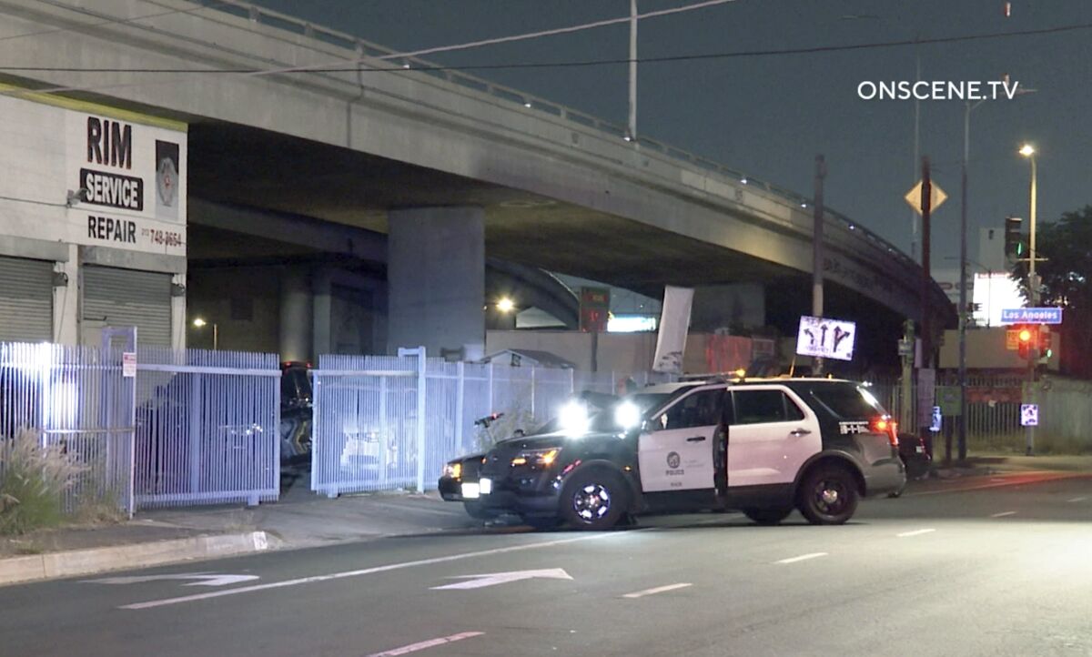 An investigation is underway into a possible kidnapping in downtown Los Angeles.