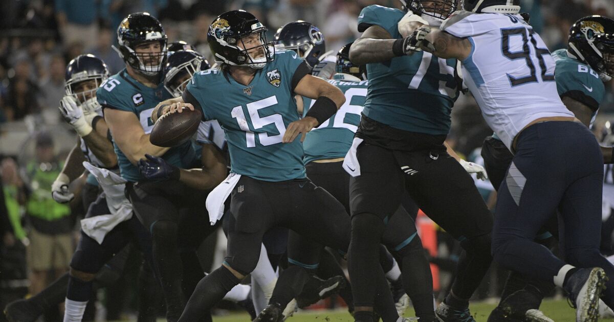 Quarterback Gardner Minshew, defense shine as Jaguars clobber Titans - The  Japan Times