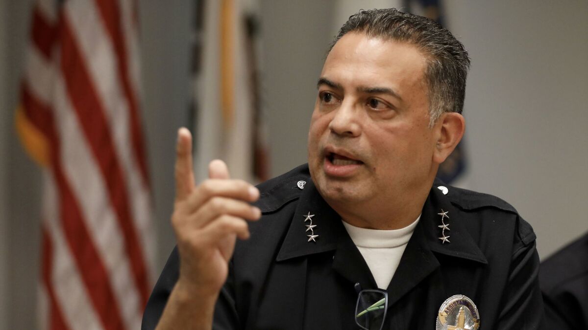 Assistant Police Chief Jorge Villegas, who joined the Deferred Retirement Option Plan in 2015 and could walk away with nearly $900,000 in extra pension pay.