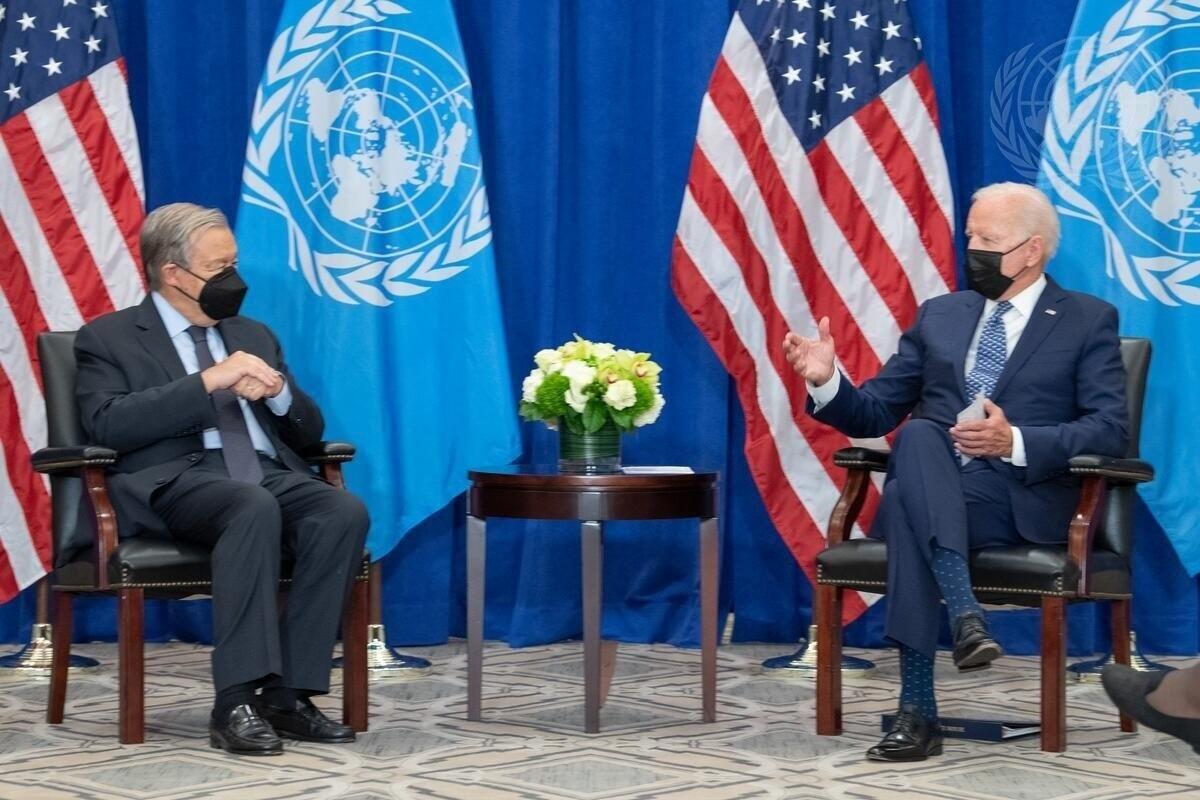 Biden proclama que EE.UU. "ha vuelto" a Naciones Unidas