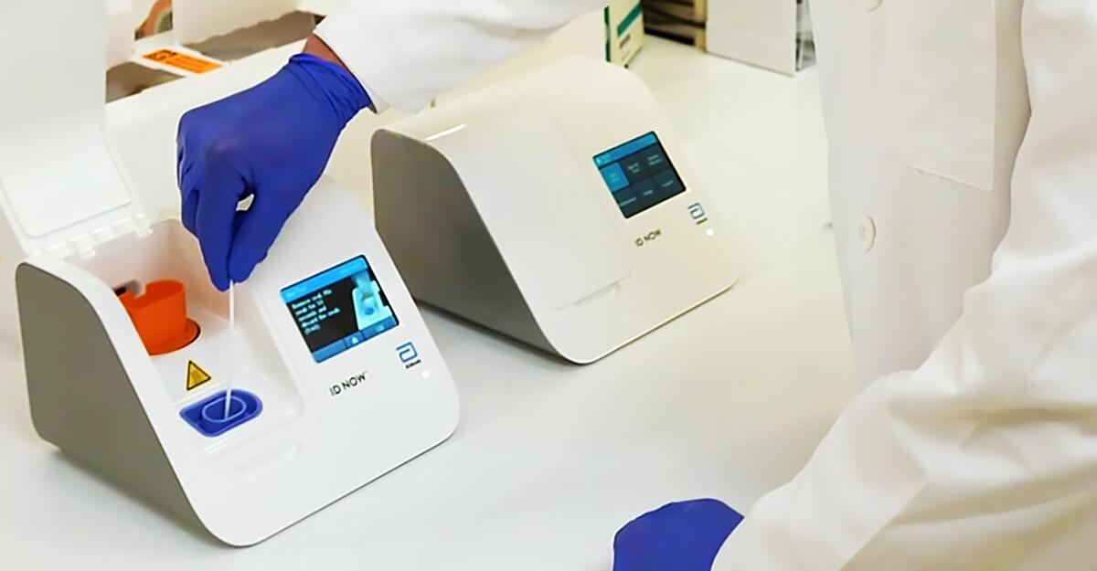 The Abbott’s ID NOW infectious disease testing platform