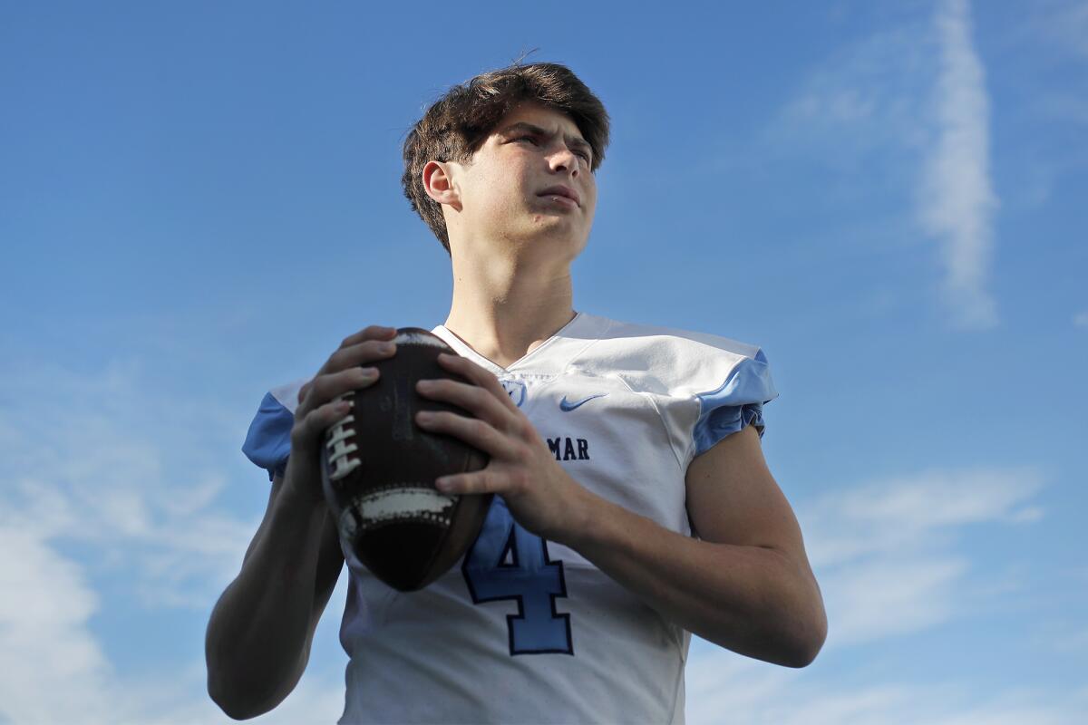 Corona del Mar's Ethan Garbers led the Sea Kings to the CIF Southern Section Division 3 and CIF State Division 1-A titles.