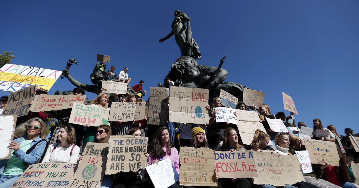 Opinion: Global climate strikers are right to call for action now - Los Angeles Times