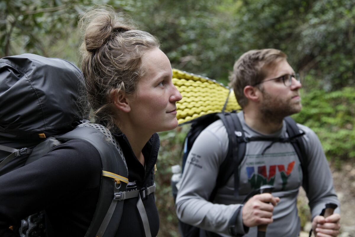 Virus Outbreak Appalachian Trail Hikers