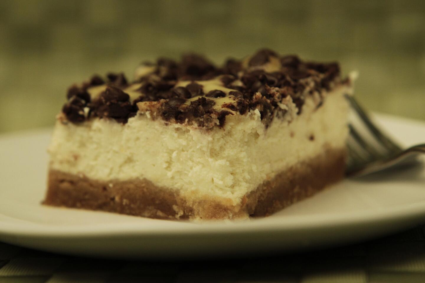 Canter's chocolate cheesecake.