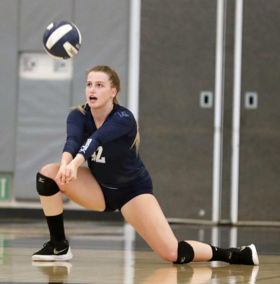 Photo Gallery: Crescenta Valley vs. Burroughs girls volleyball