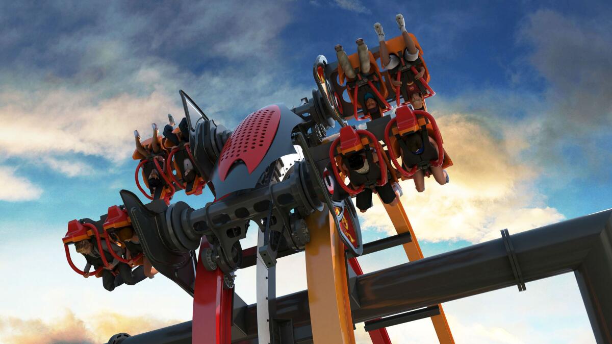 The Total Mayhem 4-D coaster is coming to New Jersey's Six Flags Great Adventure in 2016.