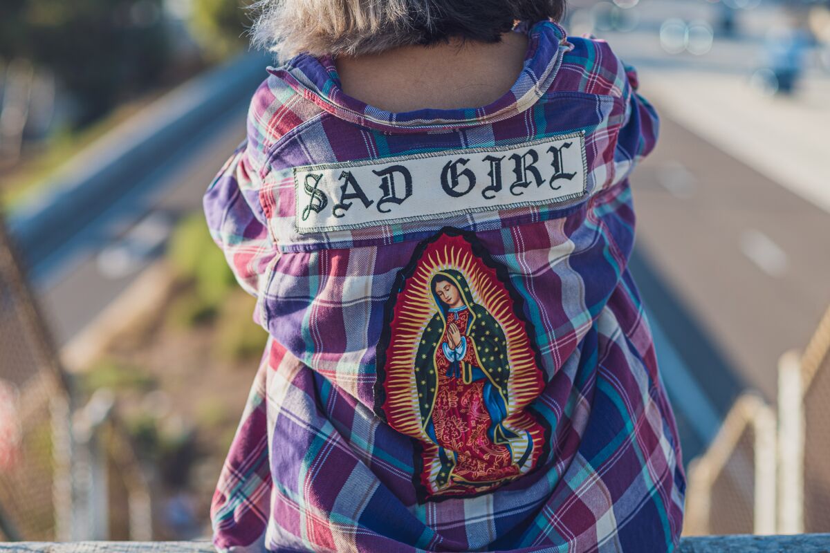 Sew Loka's "Sad Girl" flannels are a popular item.