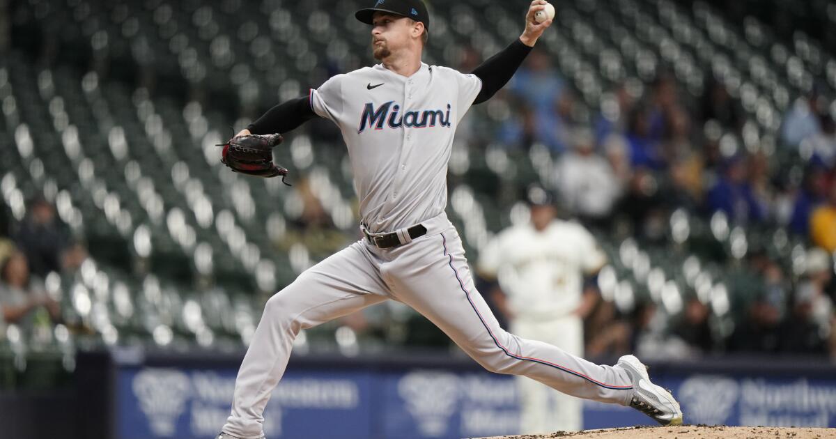 Marlins' Sandy Alcantara throws second bullpen session, confident of 2023  return - The San Diego Union-Tribune